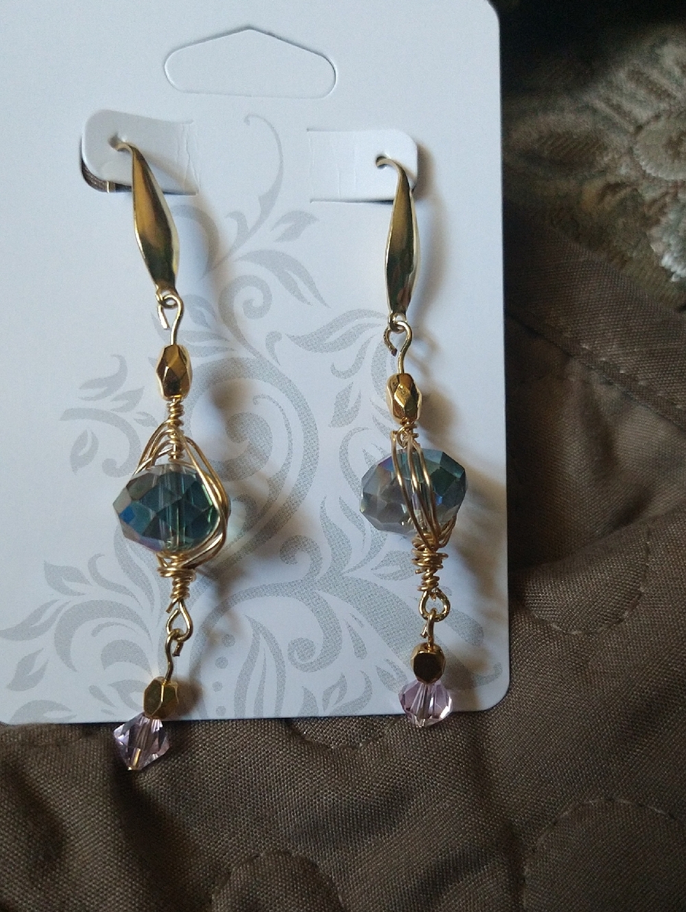 Wire Wrapped Earrings